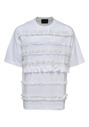 Simone Rocha ruffled T-shirt - White