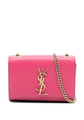 Saint Laurent Pre-Owned 2000s Kate monogram chain shoulder bag - Pink
