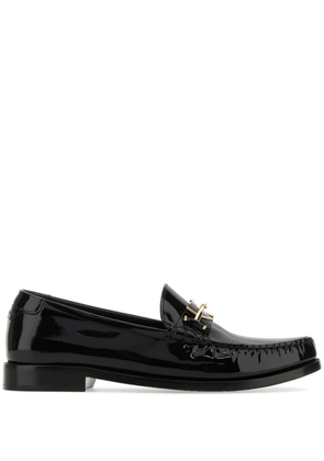 Saint Laurent Le Loafer patent leather loafers - Black