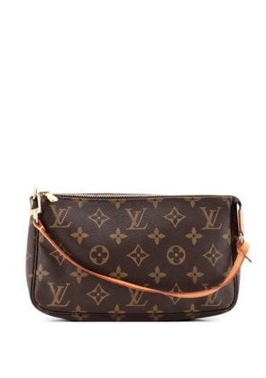 Louis Vuitton Pre-Owned Pochette Accessoires Monogram Canvas clutch bag - Brown