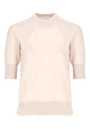 Jil Sander high-neck short-sleeves sweater - Neutrals