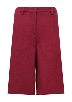 Nº21 belt loops shorts - Red