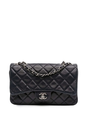 CHANEL Pre-Owned 2014 Medium Quilted Lambskin 3 Accordion Flap shoulder bag - Black