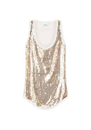 ISABEL MARANT Renelle top - Gold