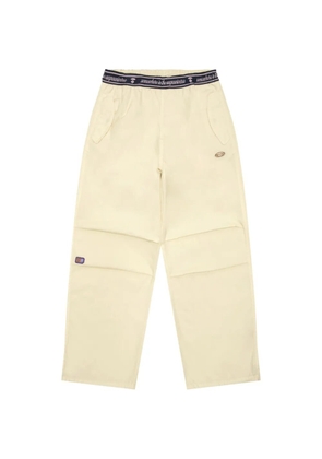 AAPE BY *A BATHING APE® elastic-waistband logo trousers - Neutrals