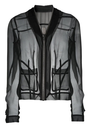 Rick Owens Naska Klaus bomber jacket - Black
