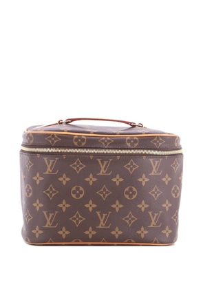 Louis Vuitton Pre-Owned Nice Vanity Case Monogram Canvas BB pouch - Brown