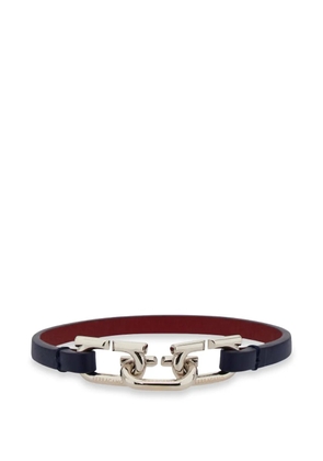 Ferragamo bracciale bicolor Gancini - Silver