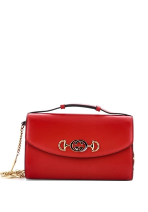 Gucci Pre-Owned Zumi Leather Mini shoulder bag - Red