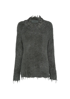 Rundholz frayed sweater - Green