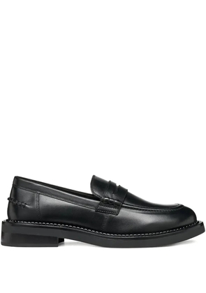 Geox penny-slot loafers - Black