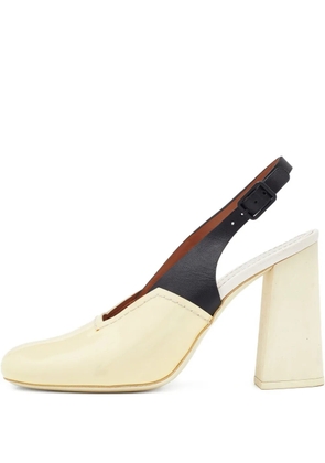 Celine Pre-Owned 100mm leather pumps - Neutrals