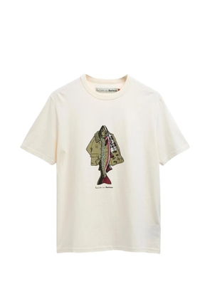 Barbour x Paul Smith graphic-print T-shirt - Neutrals