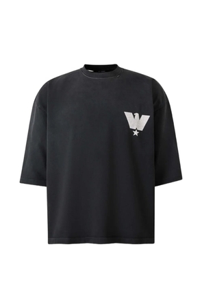 Willy Chavarria logo-print T-shirt - Black