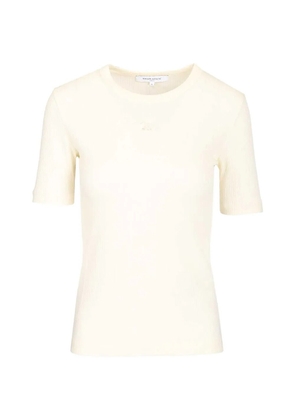 Maison Kitsuné ribbed T-shirt - Neutrals