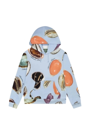 Denim Tears Shell printed hoodie - Blue