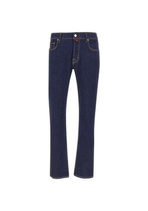Jacob Cohën Bard contrast-stitching jeans - Blue