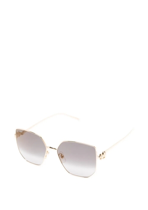 Cartier Eyewear square-frame sunglasses - Gold