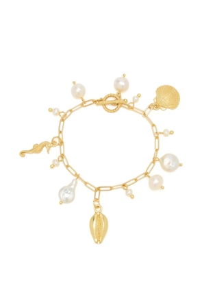 Oceanus Pearl Prism bracelet - Gold