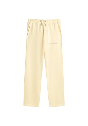 LES HÉRITIERS logo-detail track pants - Neutrals