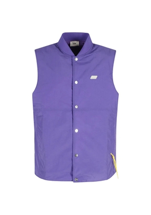 Autry press-stud fastening vest - Purple