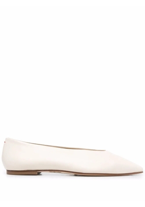 Aeyde slip-on ballerina shoes - Neutrals