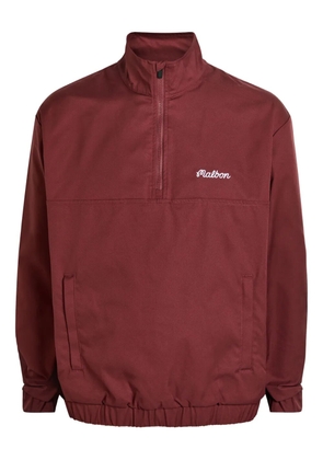 Malbon Golf Noah zip sweater - Red