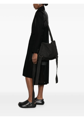 Masnada buckle shoulder bag - Black