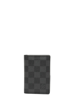 Louis Vuitton Pre-Owned 2012 Damier Graphite Pocket Organizer card holder - Black