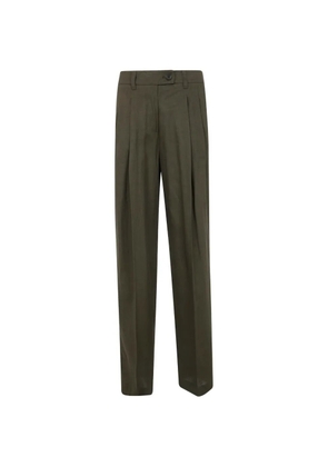 TWINSET pleated trousers - Green