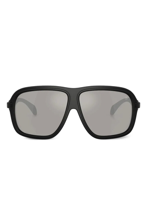 Moncler Eyewear logo-print sunglasses - Black