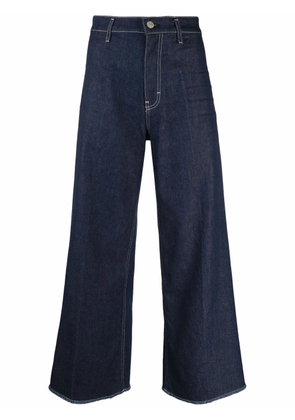 Haikure high-waisted wide-leg jeans - Blue