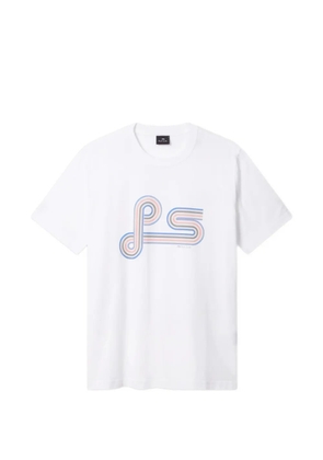 PS Paul Smith print-detail T-shirt - White