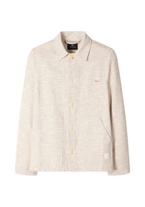 PS Paul Smith buttoned patch-pocket jacket - Neutrals