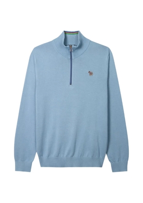 PS Paul Smith zebra-motif sweater - Blue