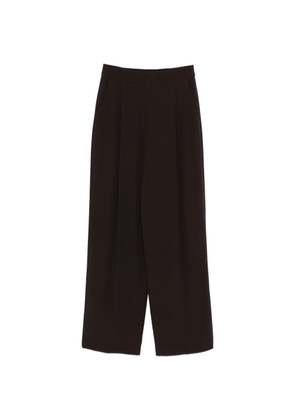 Agnona pleated trousers - Brown