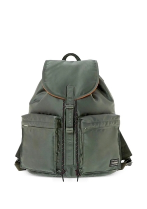 Porter-Yoshida & Co. Tanker flap-pocket backpack - Green