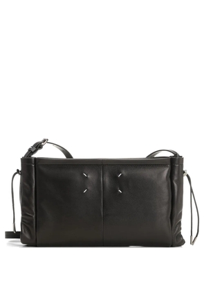 Maison Margiela drawstring stitches shoulder bag - Black