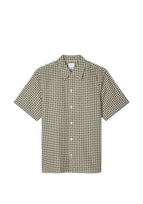 PS Paul Smith geo tile print shirt - Neutrals