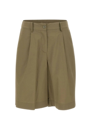 kaos pleated shorts - Green