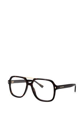 DSQUARED2 EYEWEAR double-bridge glasses - Brown