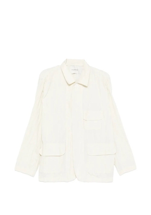 Gongdid Design flap-pocket jacket - Neutrals