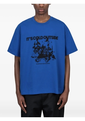 ROA graphic-print T-shirt - Blue