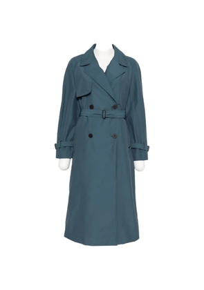 Alphatauri belted double-breasted coat - Blue