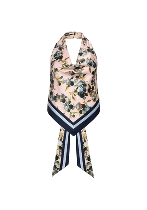 Cinq A Sept Asher halterneck top - Pink