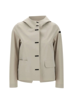 RRD Montecristo hooded button jacket - Neutrals