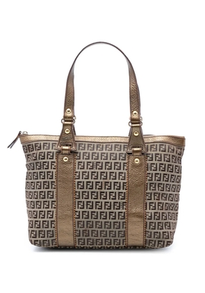 Fendi Pre-Owned 2000-2010 Zucchino Canvas tote bag - Brown