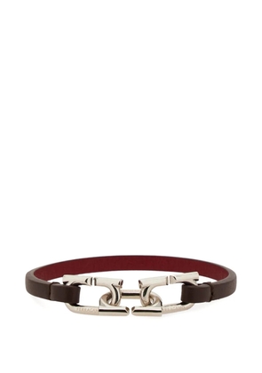 Ferragamo bicolor Gancini bracelet - Silver