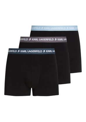 Karl Lagerfeld logo-band boxers - Black