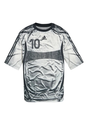 adidas logo jersey T-shirt - White